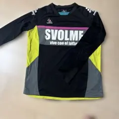 svolme 長袖プラクティスシャツ ブラック 160サイズ