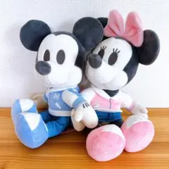 ディズニー　ちょっもっさ　デココレ　ペアぬいぐるみ　ミッキー&ミニーのサムネイル
