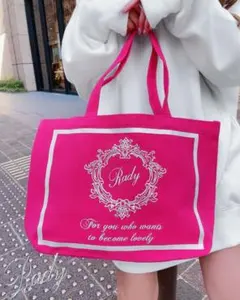 Radyちゃんピンク トートバッグ 大サイズ