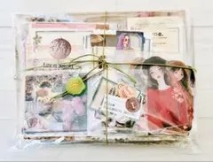 ⑬　コラージュ素材　350点以上　おすそ分け　まとめ売り　詰め合わせ　海外マステ