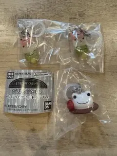 かえるのピクルスめじるしアクセサリー和菓子バージョン　3個セット　だんご　大福