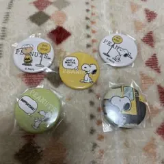 スヌーピー ピンバッジ 5個セット