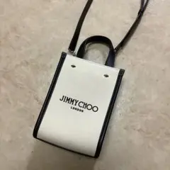 【美品】JIMMY CHOO MINI N/S TOTE 2Way ショルダー