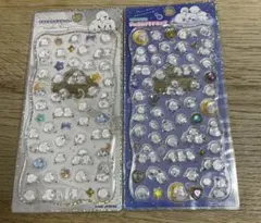 正規品　シマエナガ　プチドロップシール ジュエルプチドロップ　ストーンつき