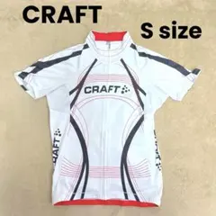 CRAFTクラフト フルジップサイクルジャージ 白 S USED 白のサムネイル
