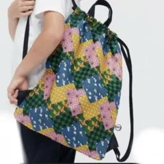 ユニクロ 鬼滅の刃 体操服袋 ナップザック ナップサック 巾着袋 UNIQLOのサムネイル