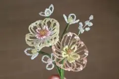 枯れない花 ビーズフラワー ブーケ 韓国インテリア 北欧 造花 プレゼント
