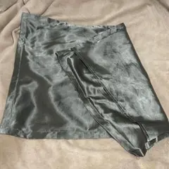 グレー シルク 枕カバー