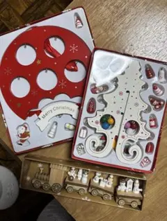 クリスマスオーナメント３点Ａ