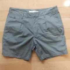 ユニクロ ルメール コットンツイルタックショートパンツ Lsize