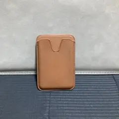 simplism マグネット対応カードケース ブラウン