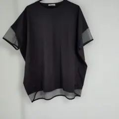 Golden Bear シースルー袖 Tシャツ LL ダークグレーのサムネイル