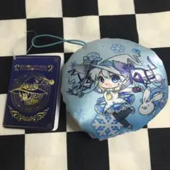 【初音ミク】クリーナー　マスコット　雪ミク2014