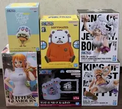 ワンピース　フィギュア&ペローナルームライト　全6種