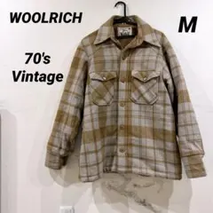 レア中古美品70s☆WOOLRICH ウールリッチ ウールボアジャケット 白タグ
