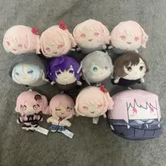 プロセカ ふわぷちマスコット 暁山 瑞希 朝比奈まふゆ 宵崎奏 東雲絵名