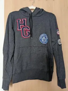 最終お値下げ　ヒステリックグラマー パーカー　刺繍ワッペン