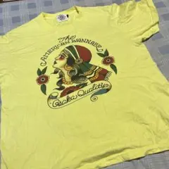 AMERICAN WANNABE イエロー Tシャツ