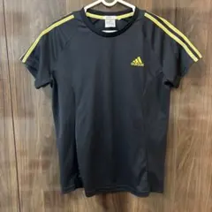 アディダス adidas Tシャツ L サイズ ブラック 黒　半袖 スポーツ