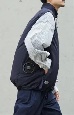 freshservice 空調服　ネイビー　M 新品未使用 AIR COOLING VEST_Ver.2.0