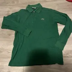 ラコステ　長袖ポロシャツ　レア　緑