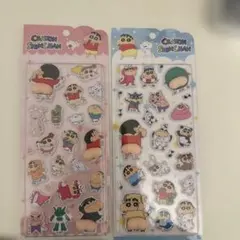 クレヨンしんちゃん 立体シール 2枚セット