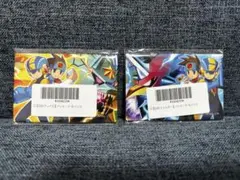 洛克人EXE 6 膠囊抽獎 法爾扎、葛雷加 徽章組