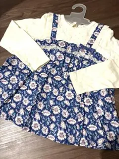 もも様専用リバティ 花柄長袖カットソー 日本製 120 センスオブワンダー