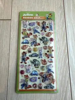 【正規品•新品未使用】ボンボンドロップシール　ディズニー　ズートピア