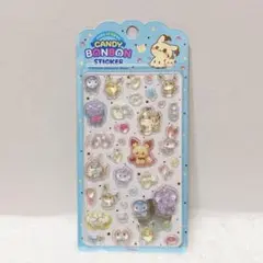 韓国★ポケモン ポケピース キャンディ ボンボン ステッカー シール ブルー