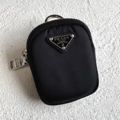 PRADA プラダ Re-Nylonミニポーチ コインケース 三角ロゴ ブラック