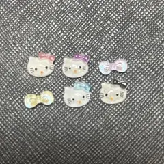 ネイルパーツ ハローキティ りぼんセット