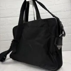 PRADA プラダ ビジネスバッグ ブリーフケース ブラック 2way 斜め掛けのサムネイル
