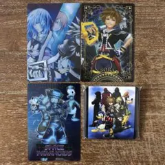 キングダムハーツ　ウエハース　カード　缶バッジ　まとめ売り