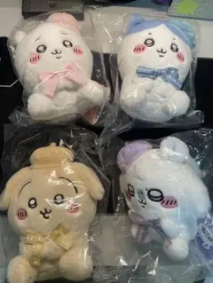 東京みやげ お座りぬいぐるみ【4点セット】