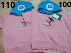 モンスターズインク ブー 半袖パーカー シャツ 100 110
