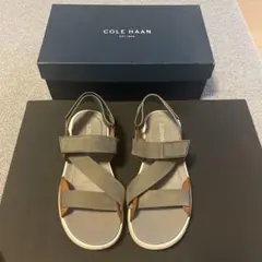 COLE HAAN 2.ZEROGRAND レザー サンダル 9M グレーのサムネイル