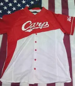 L《赤白C証》▽広島カープCARPカープファン倶楽部　刺繍ユニフォーム■プロ野球のサムネイル