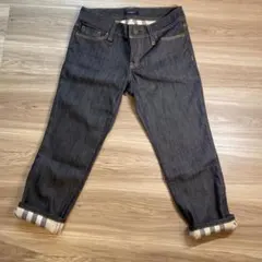 【BURBERRY 】　ダークブルーデニム 36⭐︎美品⭐︎