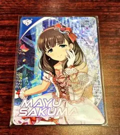 佐久間まゆ カードフォリオ CGR アイドルマスター シンデレラガールズ