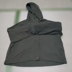 ダークグレー フード付きジャケット