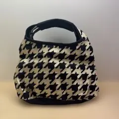 京都 クロチク　ハンドバッグ