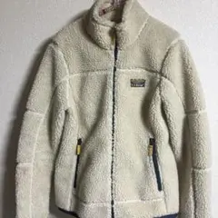 LLBean フリースジャケット クリーム色