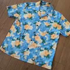 ユキコ様専用　Roial 花柄 半袖シャツ Mサイズのサムネイル