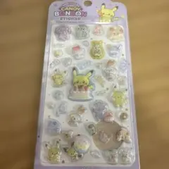 韓国限定ポケモン CANDYBONBON3Dステッカー