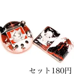 デザインビーズ、チャームセット ストラップパーツ