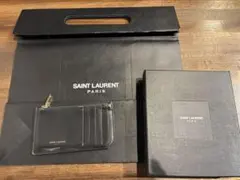 SAINT LAURENT ブラック フラグメントケース
