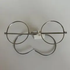 1920s セルロイド 丸眼鏡アンティーク 鼈甲柄 昭和大正 ヴィンテージ