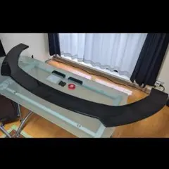完全フラット フロントリップスポイラー エアロ アンダー カナード 汎用品 車のサムネイル