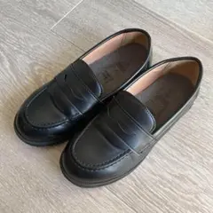 【美品】キッズ ローファー 20cm 黒 フォーマル 靴 セレモニー 発表会